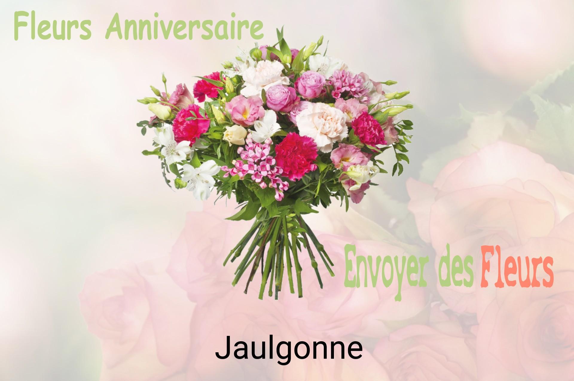 Bouquet de fleurs d’anniversaire livré à Jaulgonne